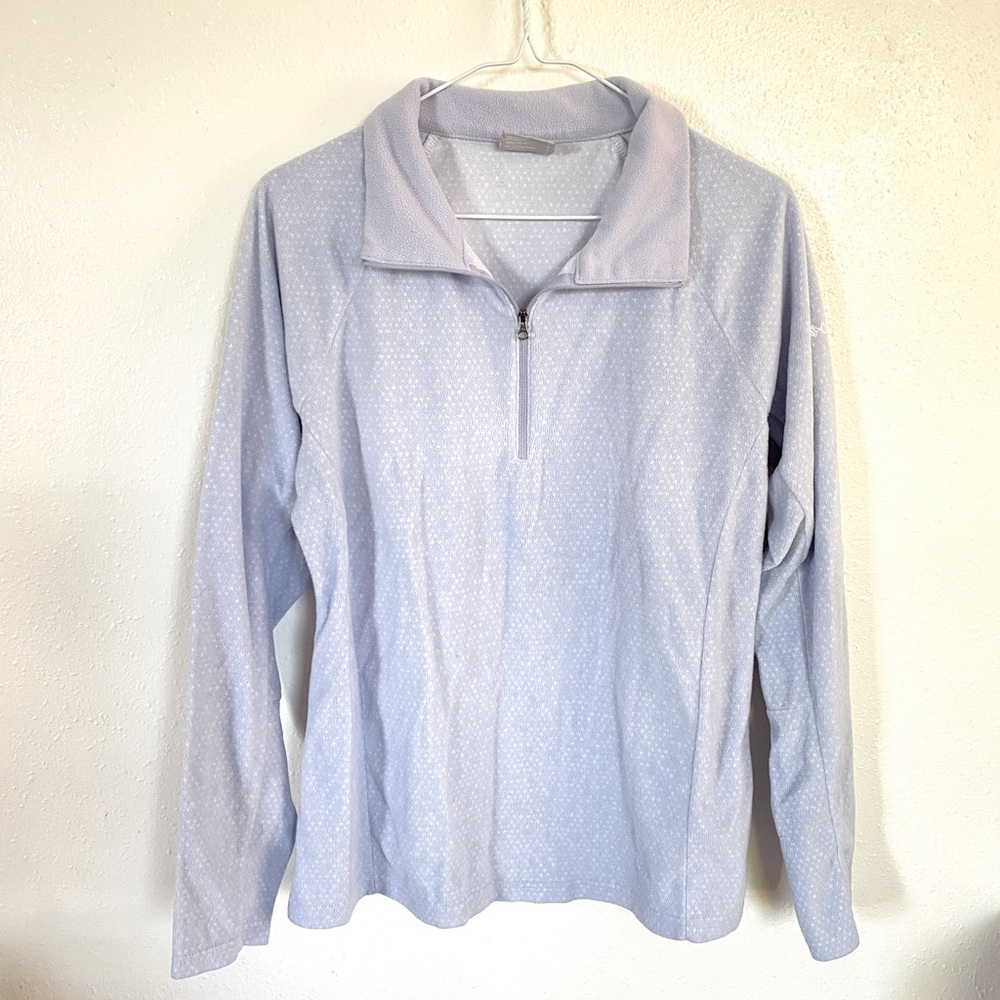 Columbia fleece quarter zip sweater